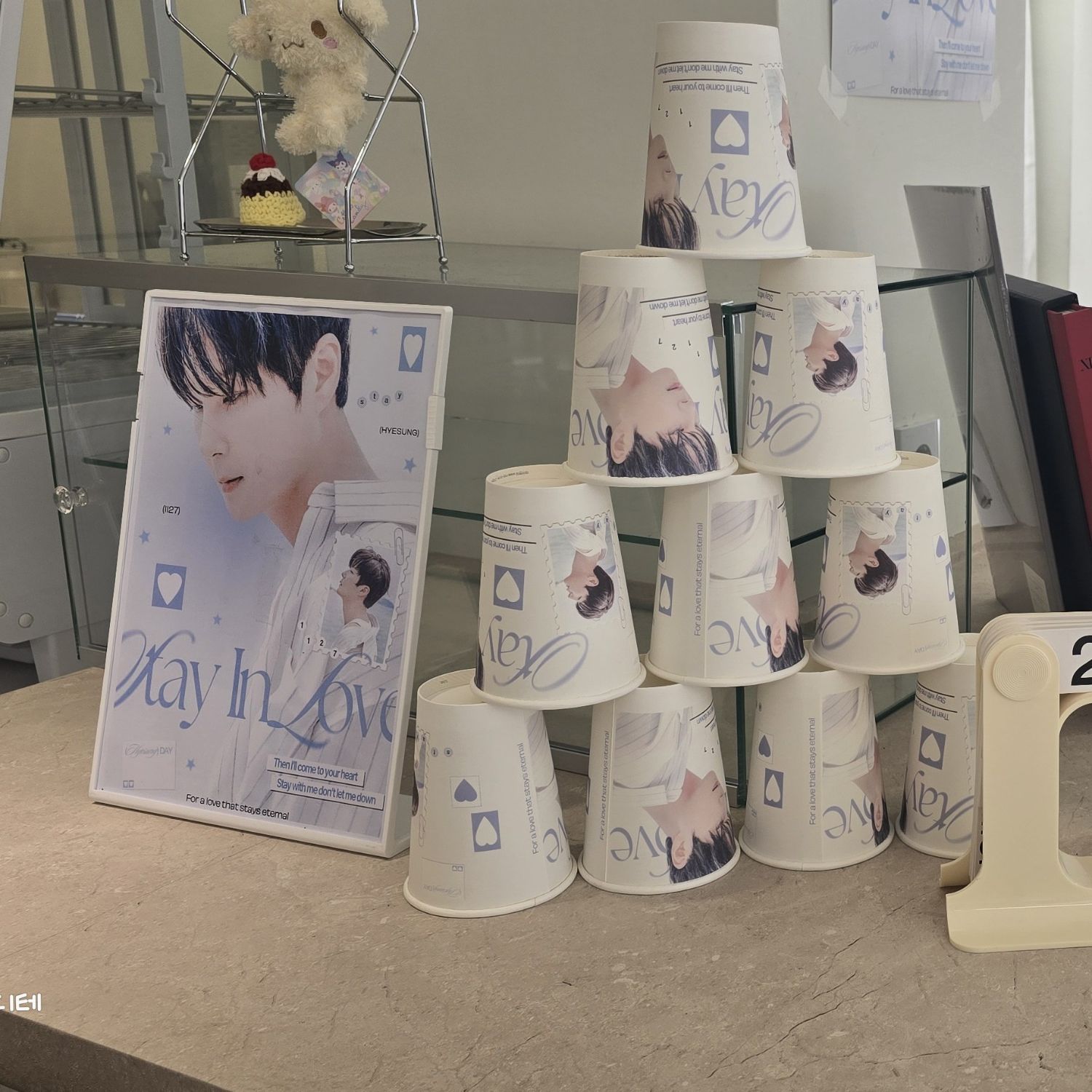 A moment captured by Shin Hyesung (SHINHWA)'s fan