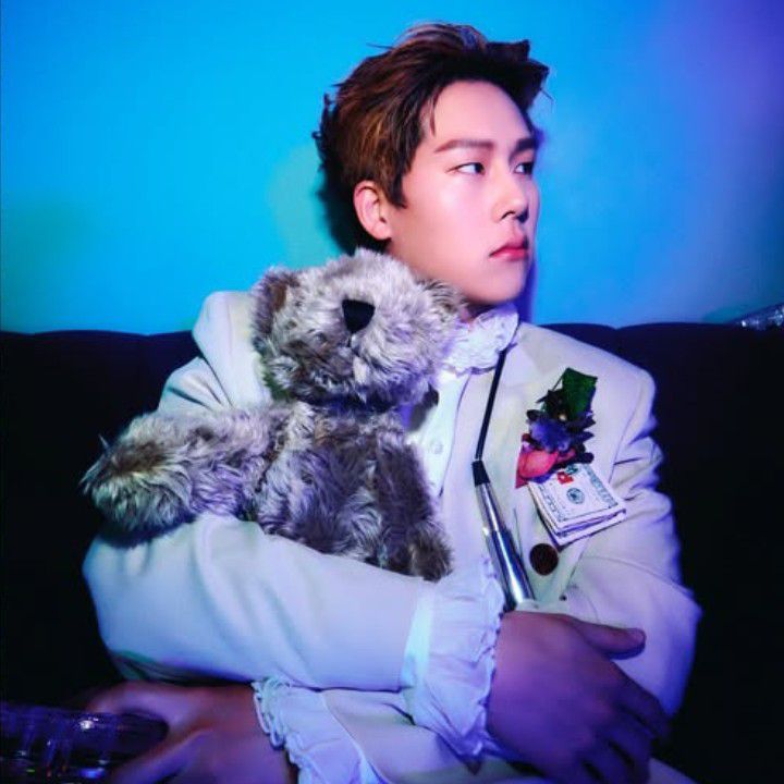 Recent activity shot of Joohoney (MONSTA X)