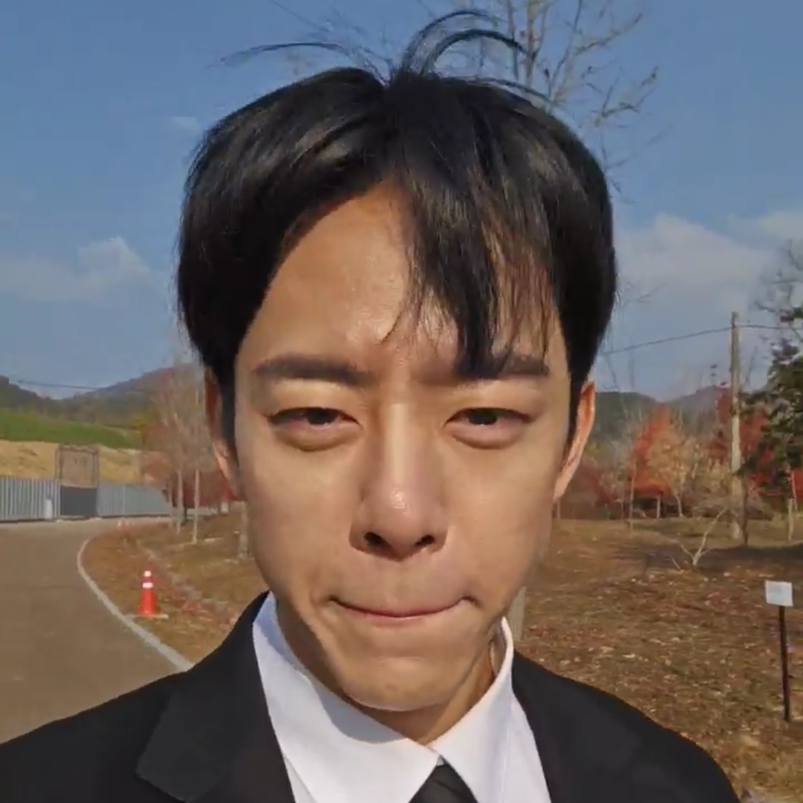 Behind-the-scenes cut of Daehyun (B.A.P)