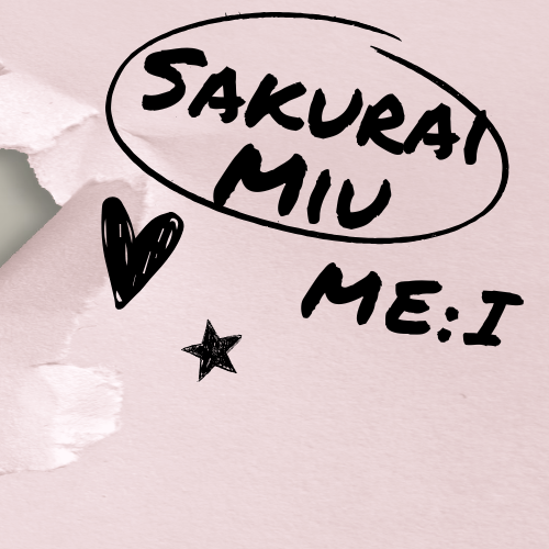 Behind-the-scenes cut of Sakurai Miu (ME:I)