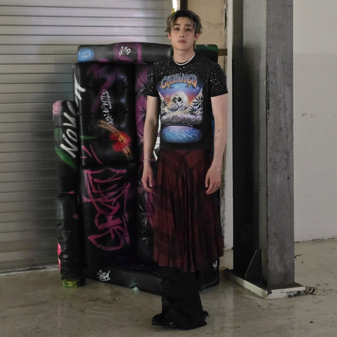 Momen yang diabadikan oleh penggemar Han Seungwoo