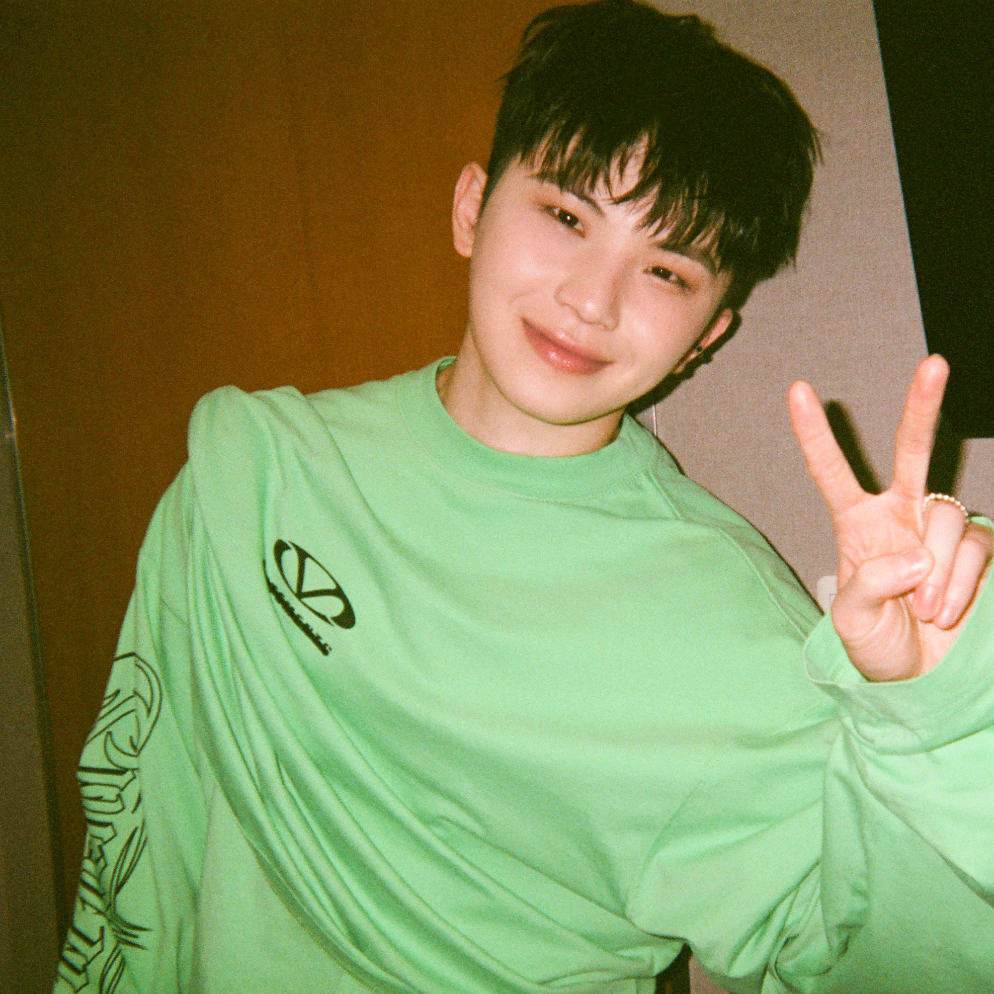 Recent activity shot of Woozi (SEVENTEEN)