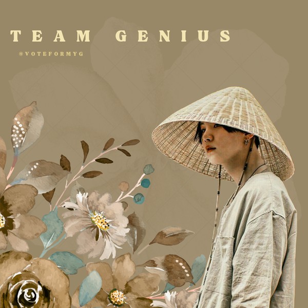 Shining profile picture of SUGA (BTS) on today's Choeaedol