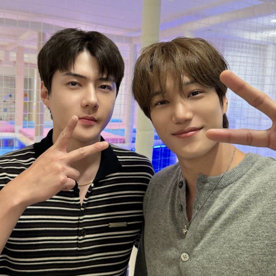 A moment captured by Sehun (EXO)'s fan