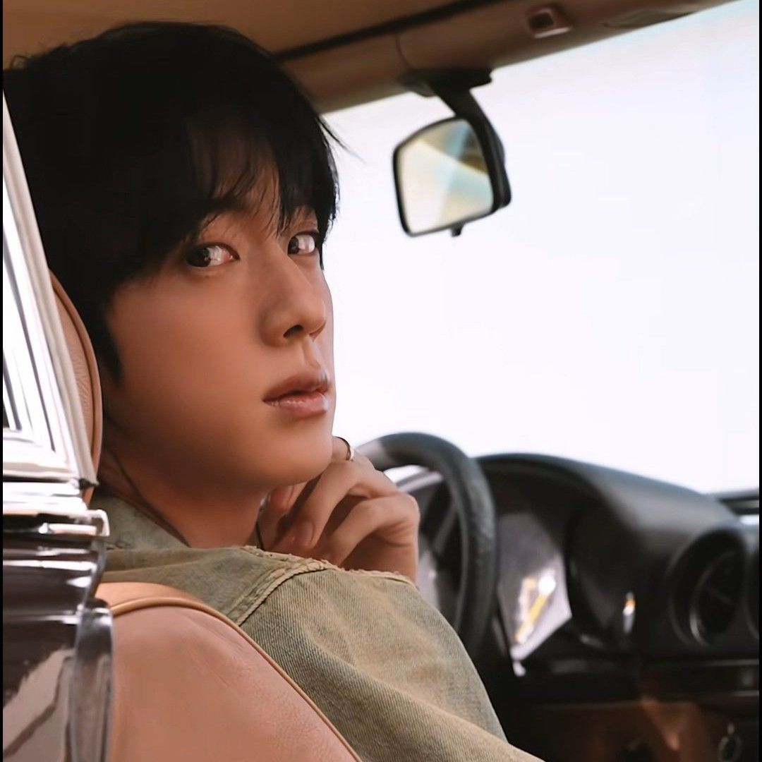 Recent activity shot of Jin_BTS