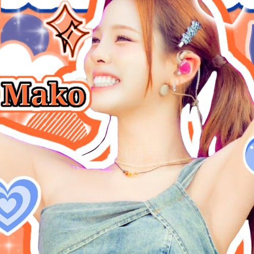 Behind-the-scenes cut of Mako (NiziU)