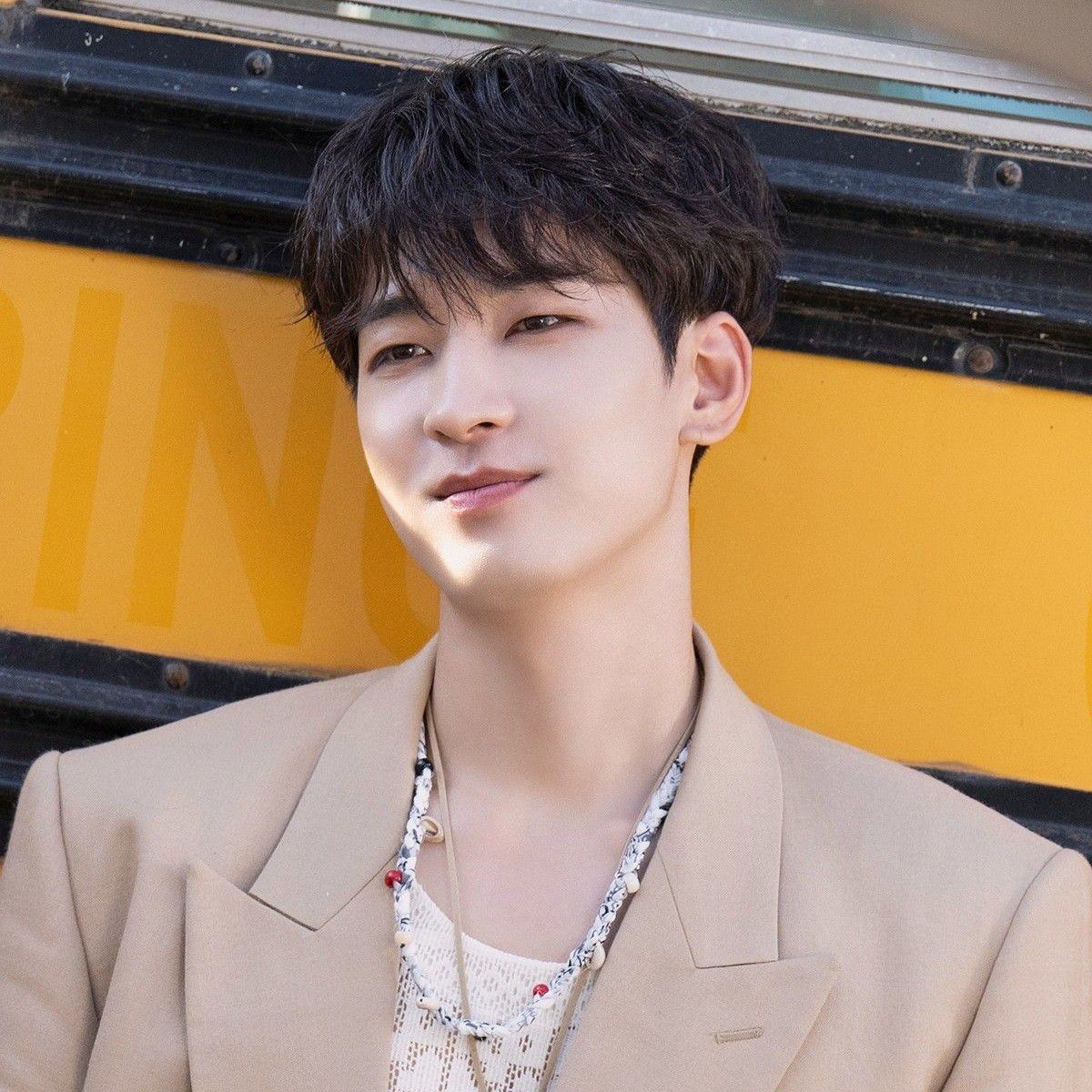 A moment captured by Wonwoo (SEVENTEEN)'s fan