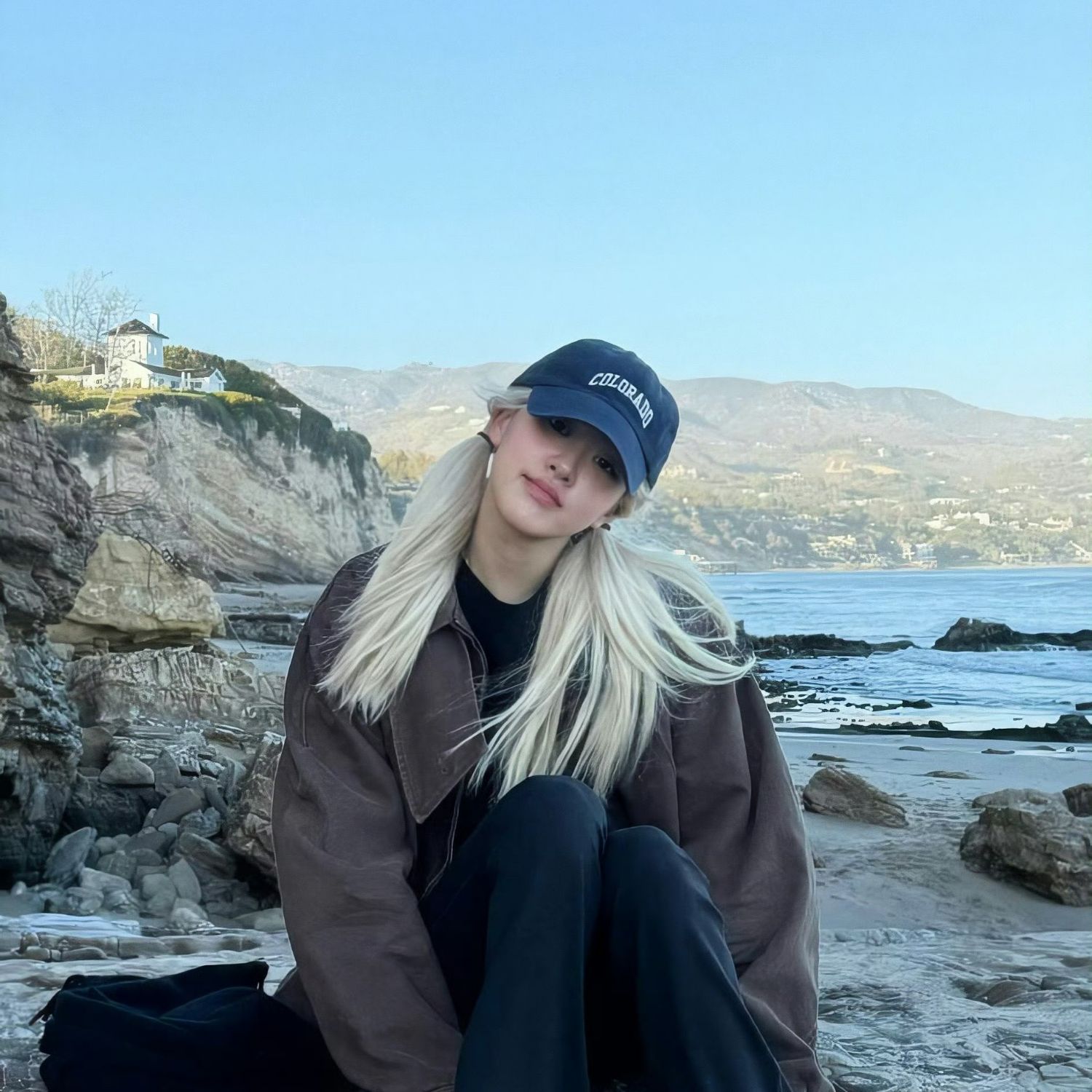 Recent activity shot of ROSÉ (BLACKPINK)