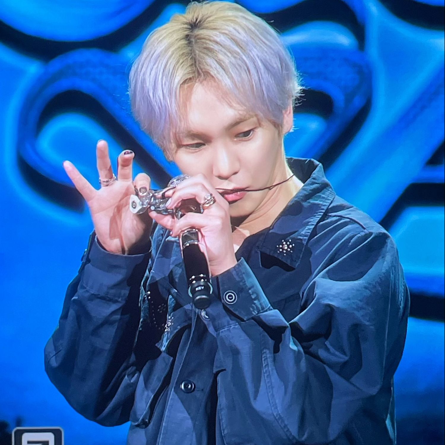 Behind-the-scenes cut of Key (SHINee)