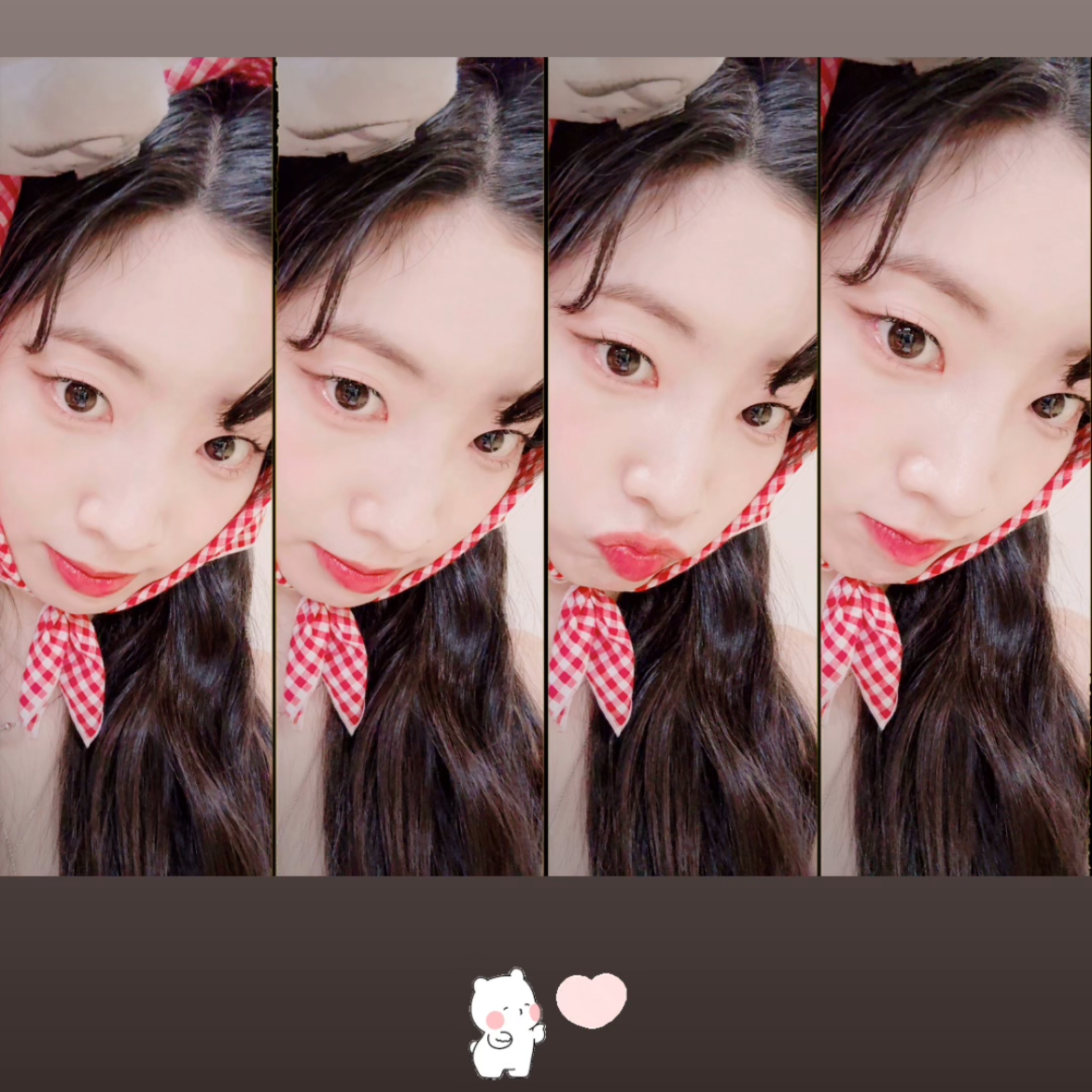 Recent activity shot of Dahyun (TWICE)