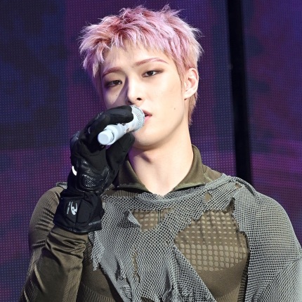Recent activity shot of Mingi (ATEEZ)