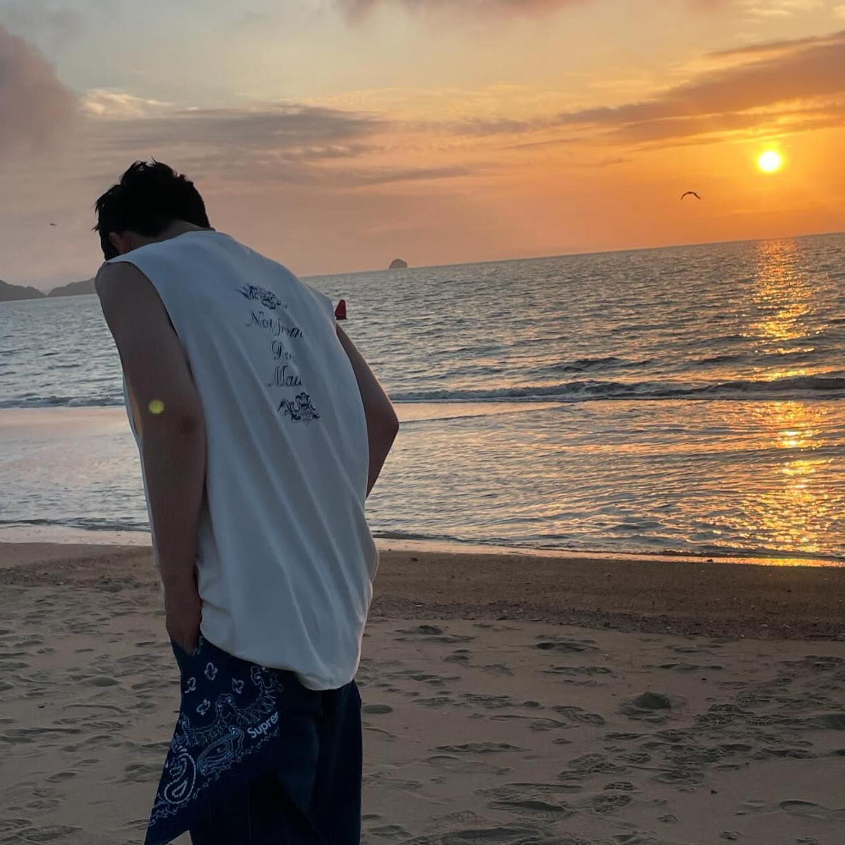 A moment captured by Kim Yohan (WEi)'s fan