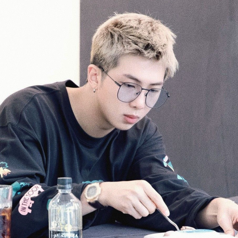 Recent activity shot of RM (BTS)