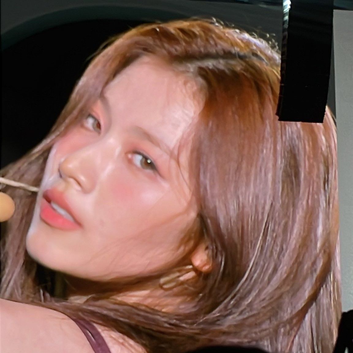 Behind-the-scenes cut of Sana (TWICE)