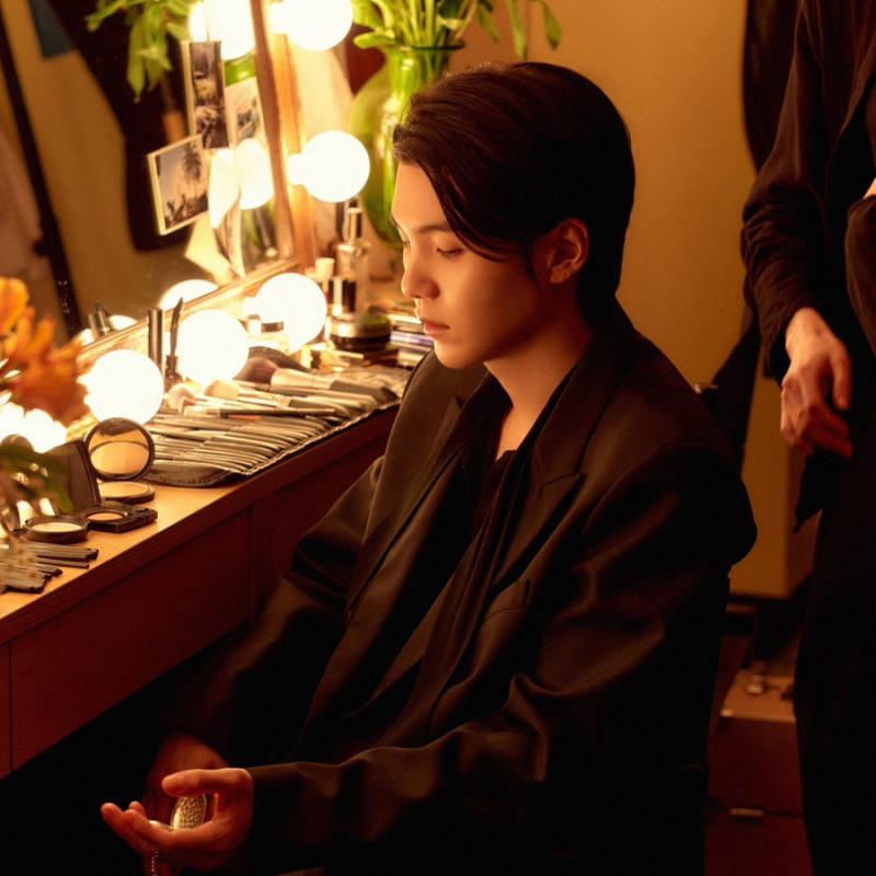 A moment captured by SUGA (BTS)'s fan