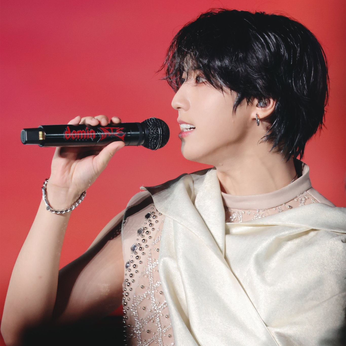 A moment captured by HAN (Stray Kids)'s fan