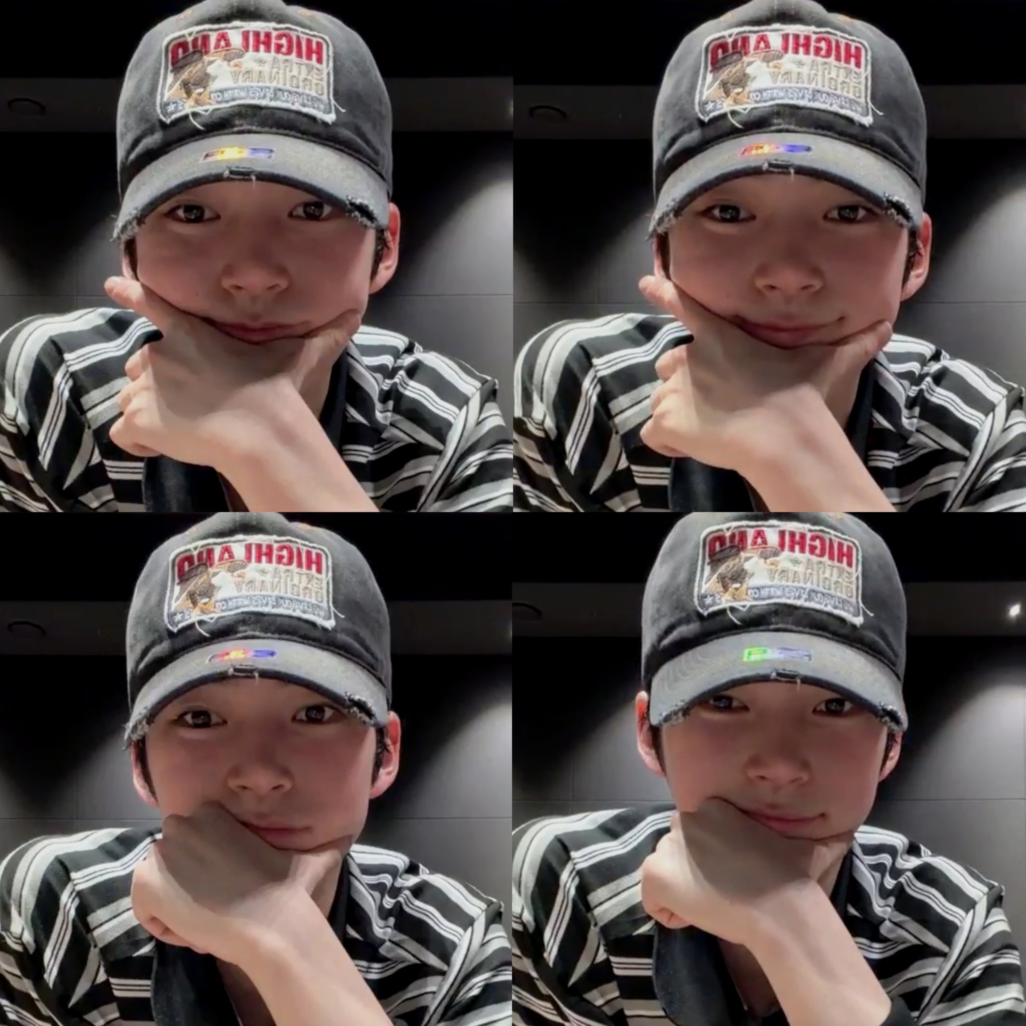 A moment captured by Sung Hanbin (ZEROBASEONE)'s fan