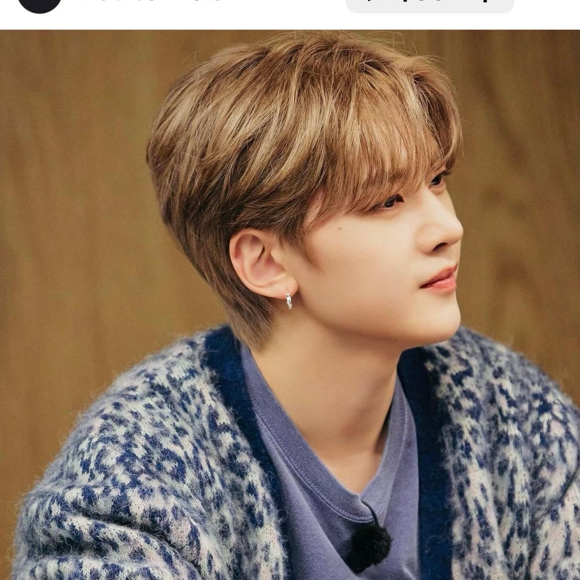 Recent activity shot of Seok Matthew (ZEROBASEONE)