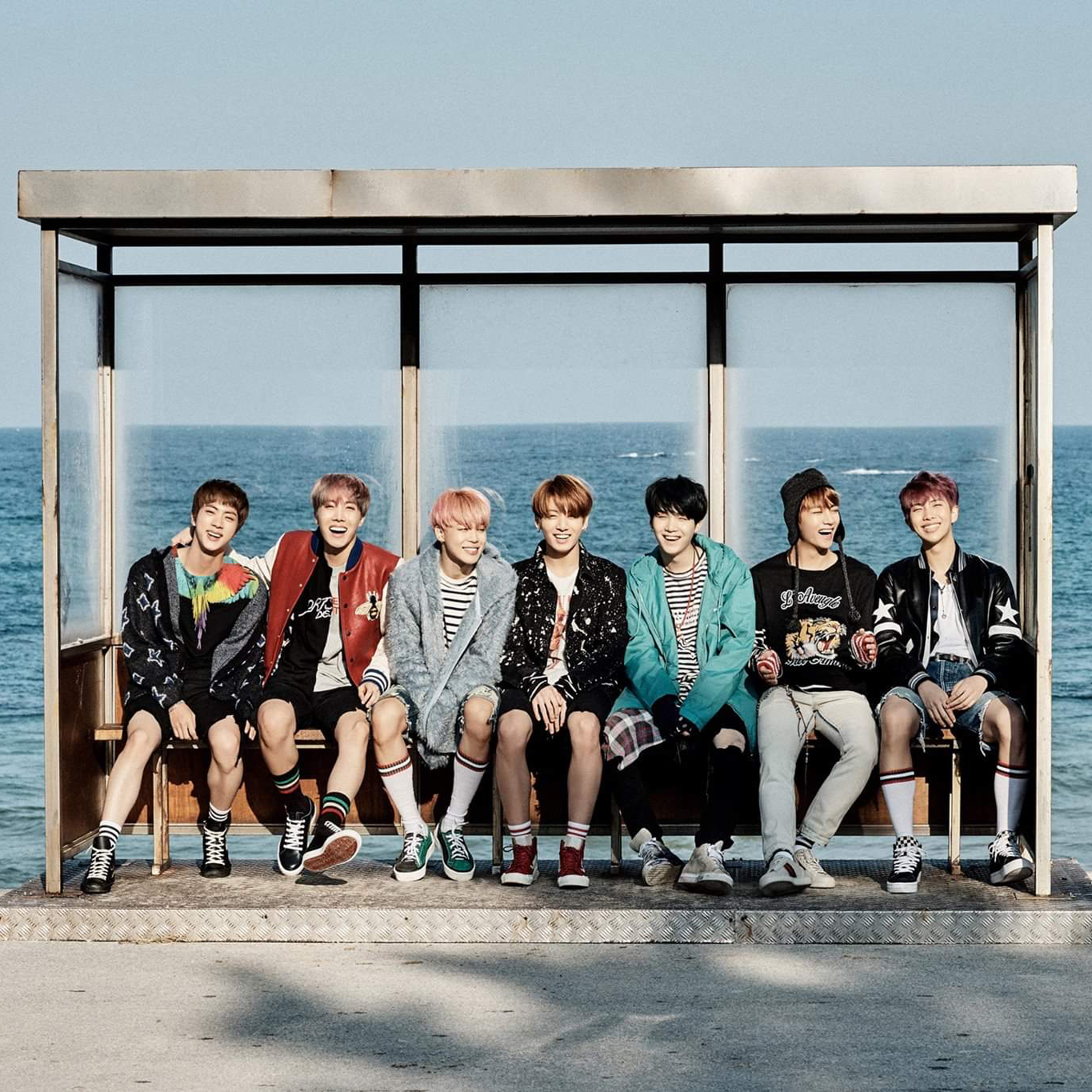 Foto aktivitas terbaru BTS