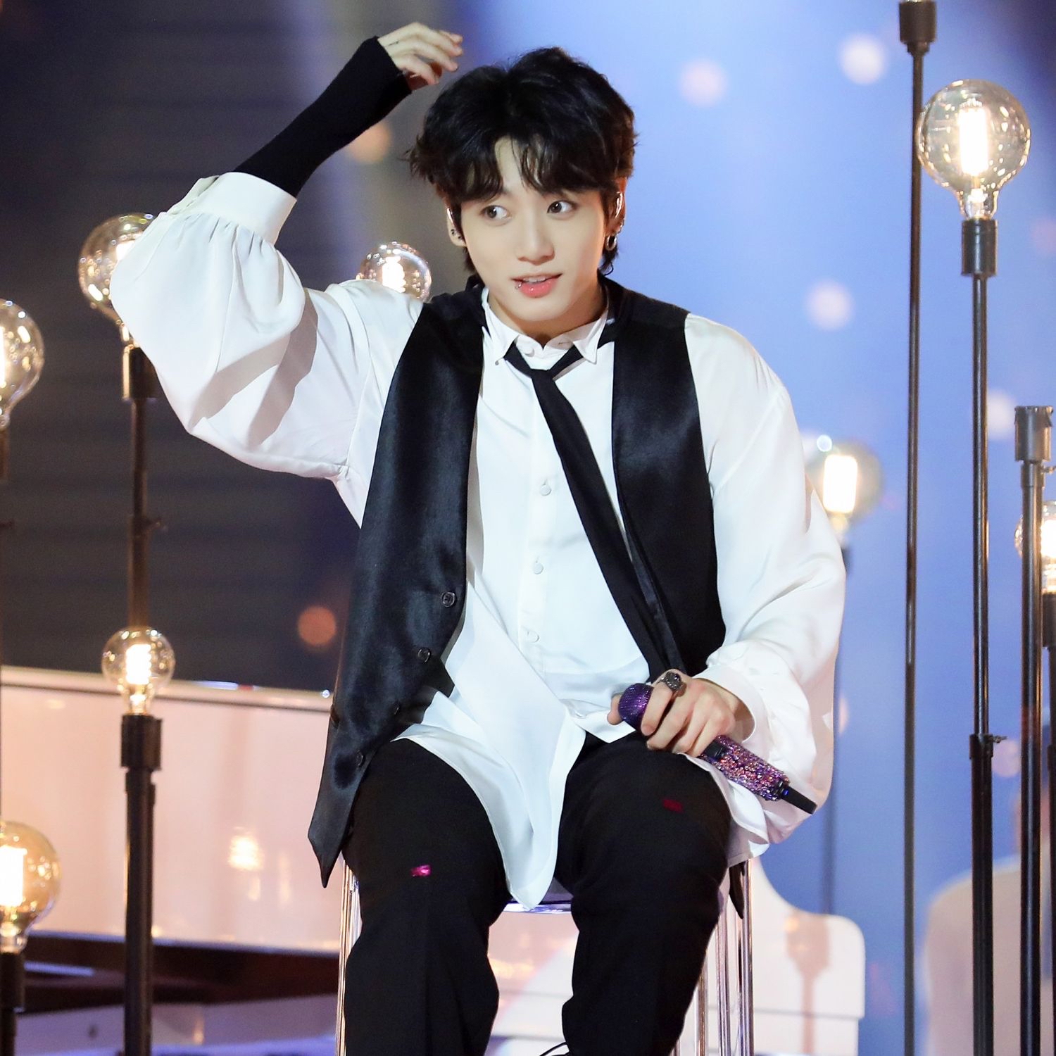 A moment captured by Jungkook (BTS)'s fan