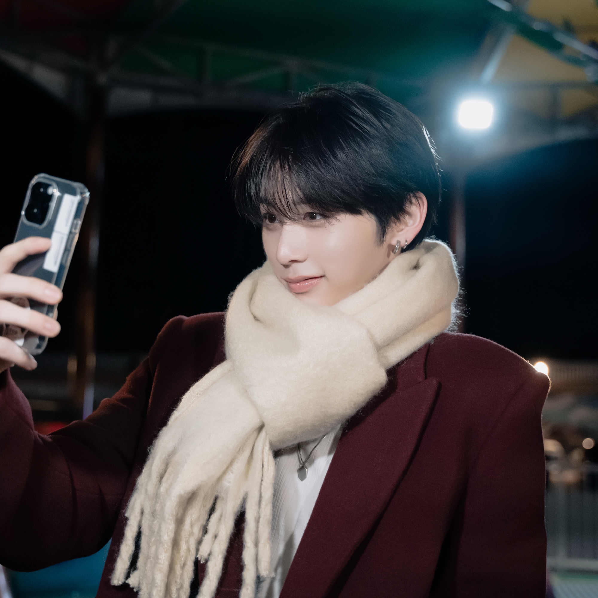 Recent activity shot of Taesan (BOYNEXTDOOR)