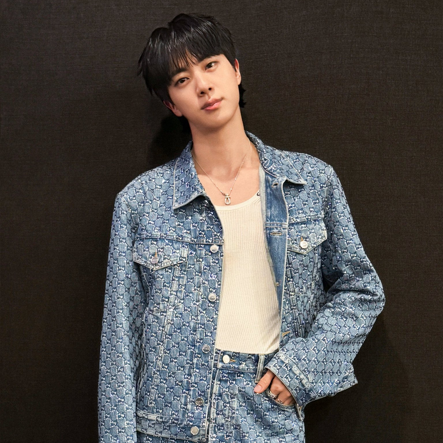 A moment captured by Jin (BTS)'s fan