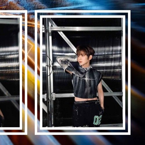 Recent activity shot of Yeosang (ATEEZ)