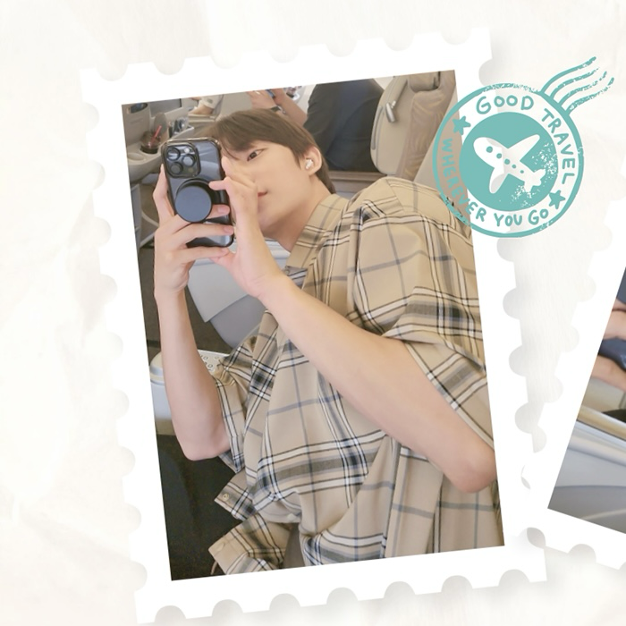 A moment captured by Gongchan (B1A4)'s fan