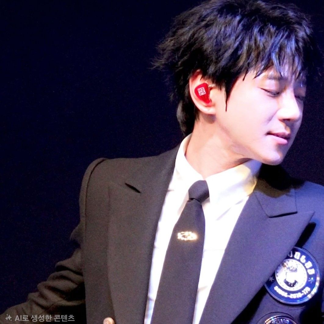 Behind-the-scenes cut of Hwang Chiyeol