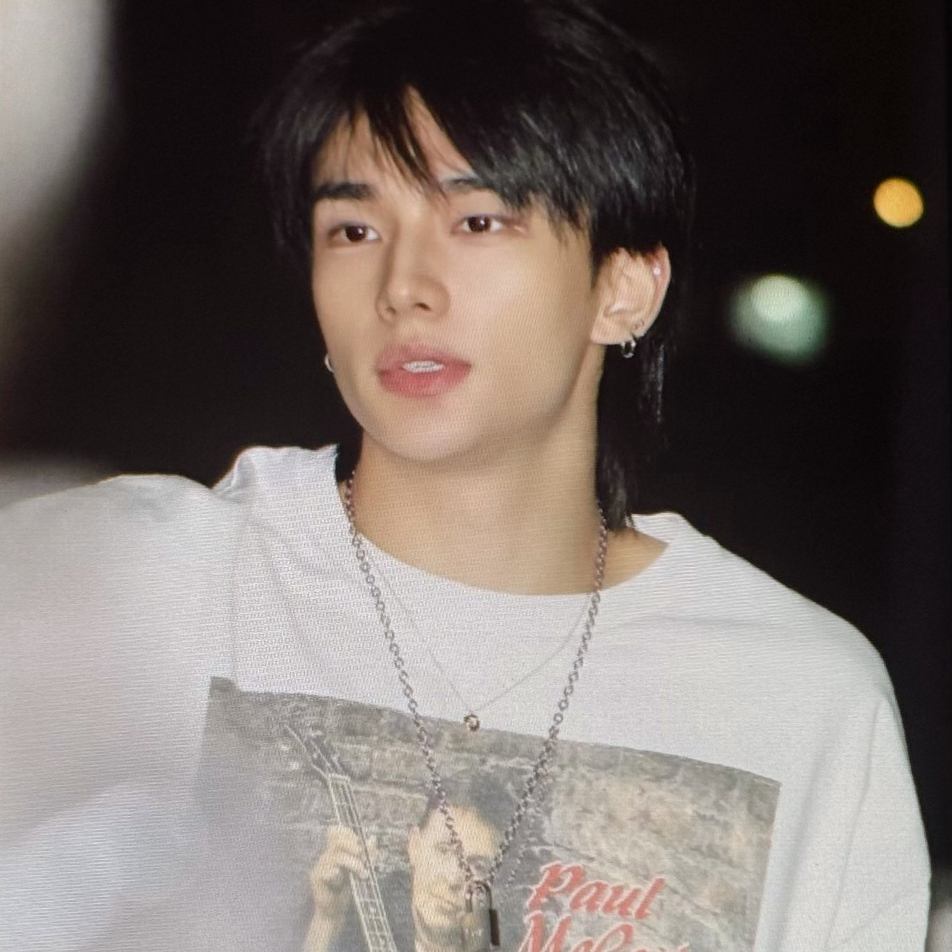 Recent activity shot of Hyunjin (Stray Kids)