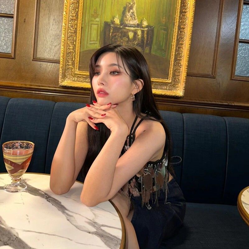 A moment captured by Soyeon (i-dle)'s fan