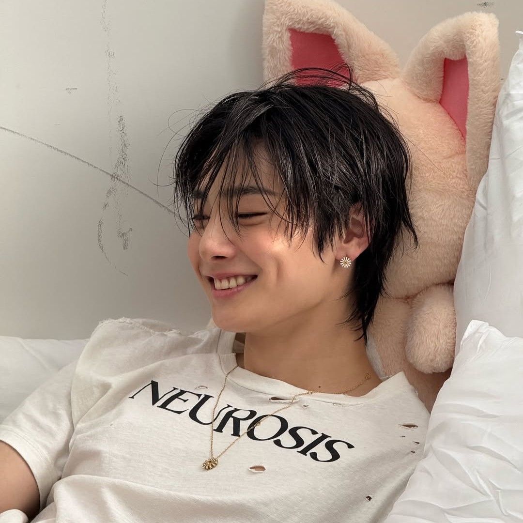 A moment captured by I.N (Stray Kids)'s fan