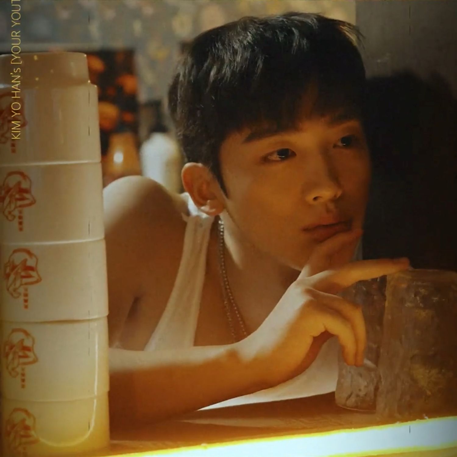 A moment captured by Kim Yohan (WEi)'s fan