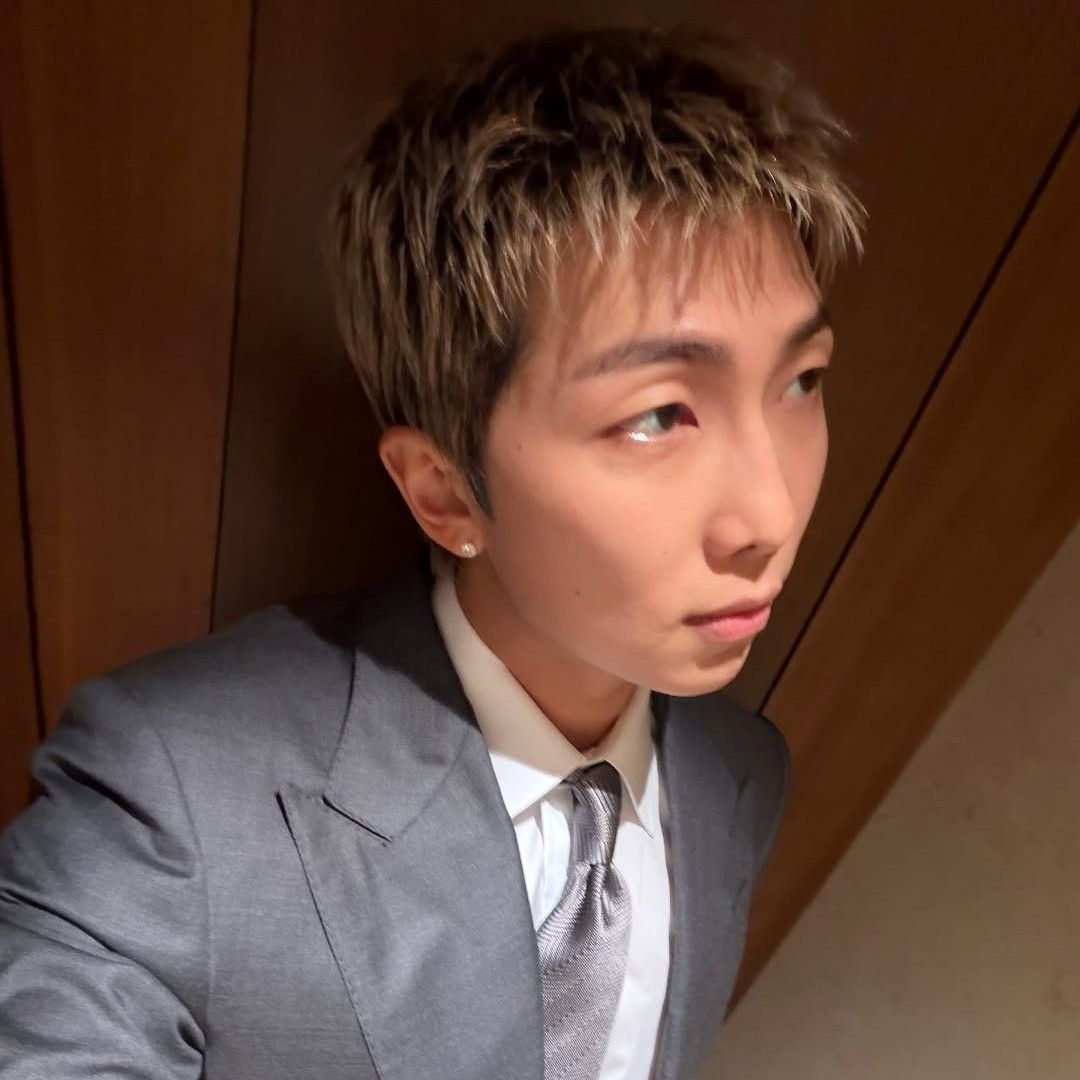 A moment captured by RM (BTS)'s fan