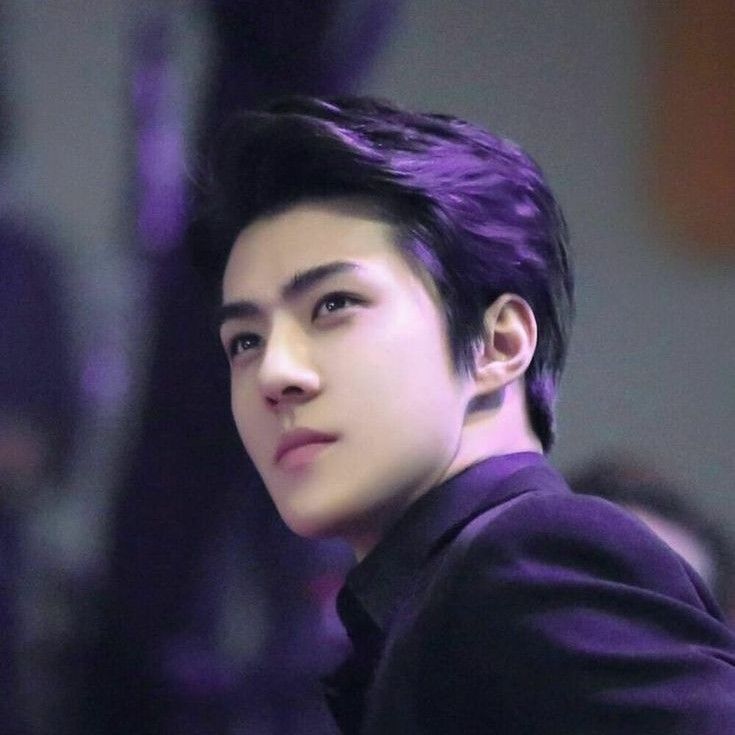 Behind-the-scenes cut of Sehun (EXO)