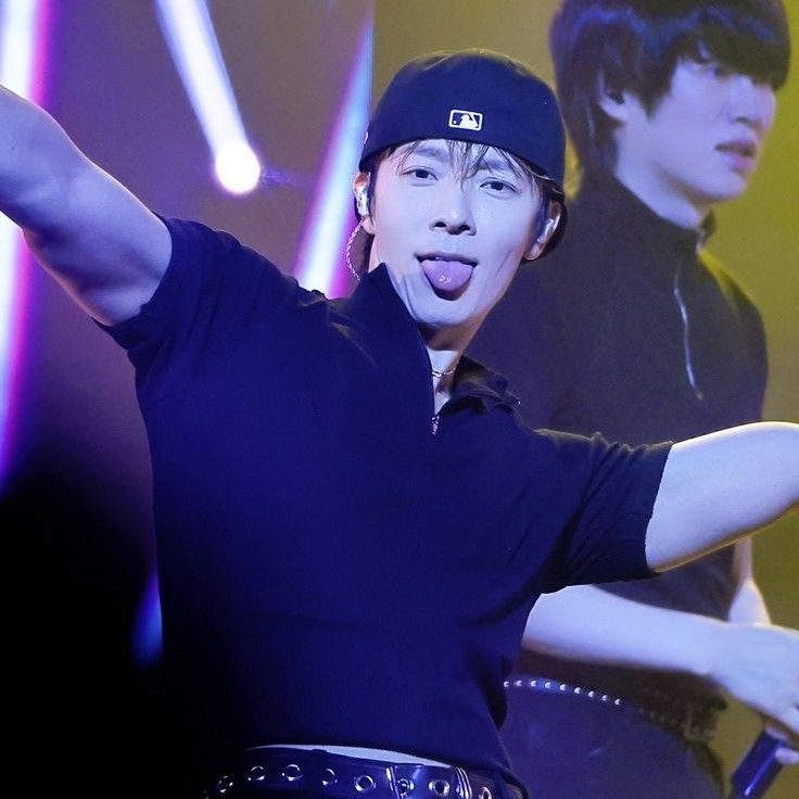 Recent activity shot of Donghae (Super Junior)