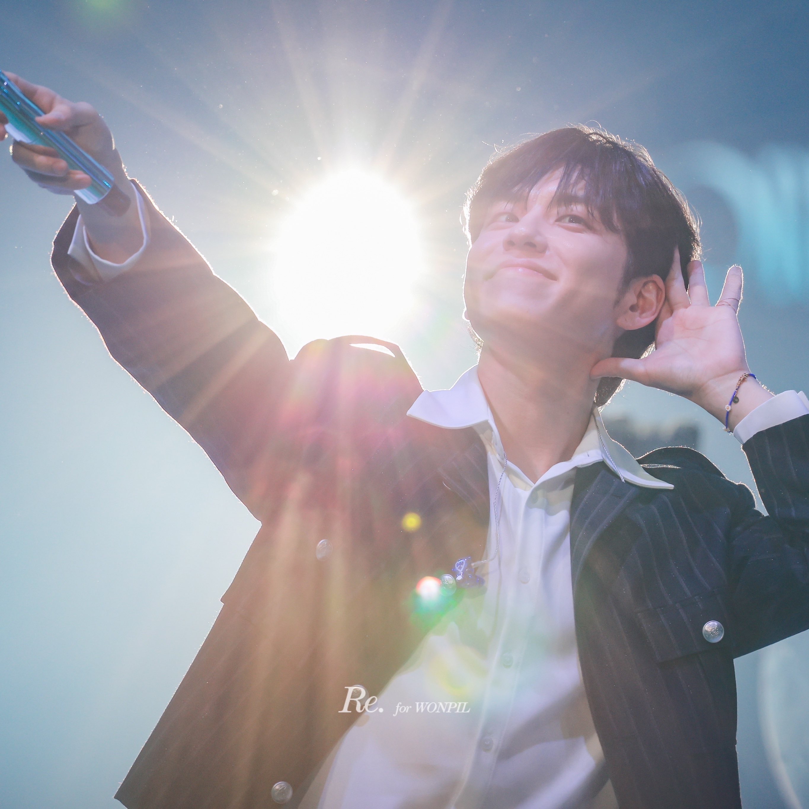 A moment captured by Wonpil (DAY6)'s fan