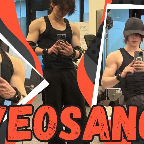 Recent activity shot of Yeosang (ATEEZ)