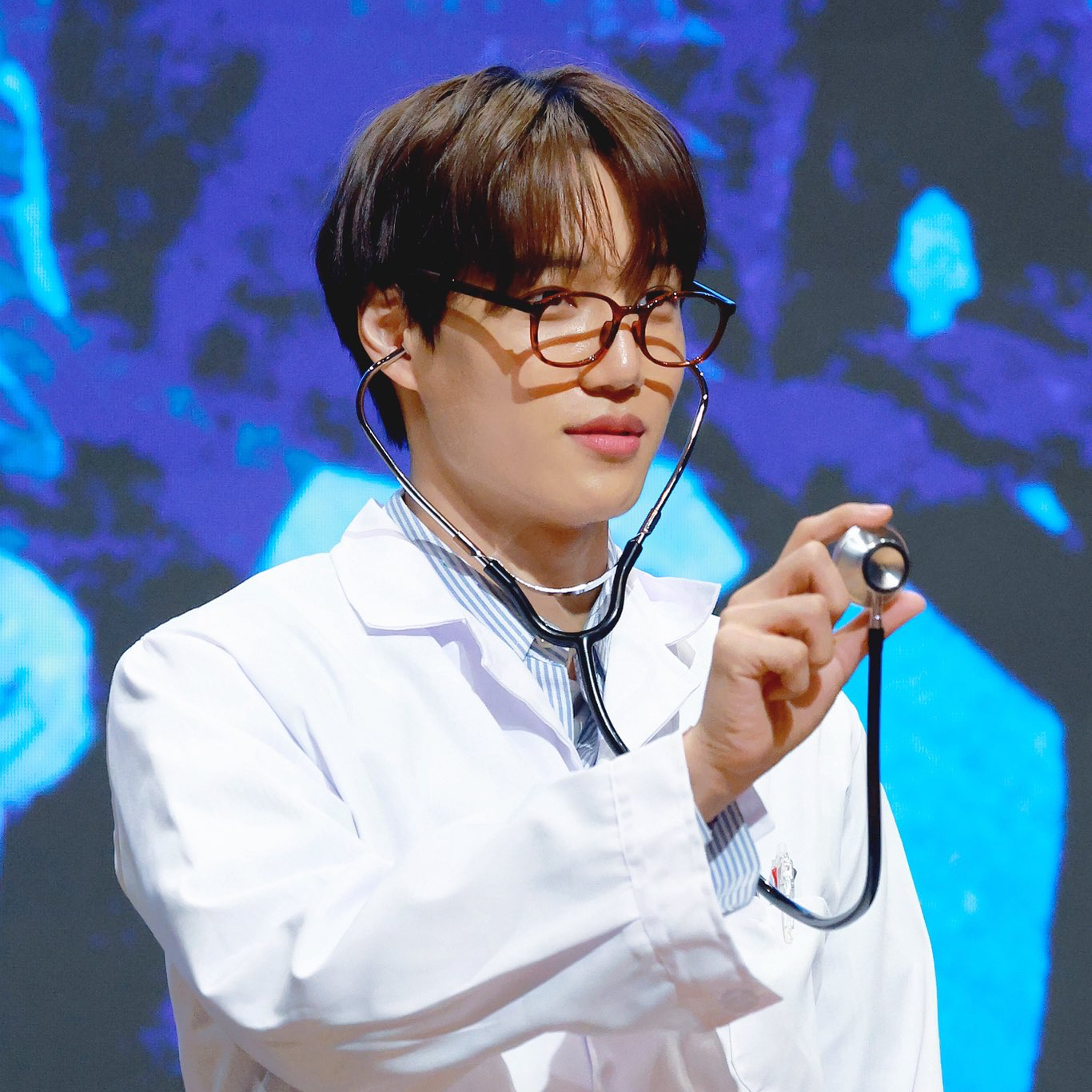 Recent activity shot of Kai (EXO)