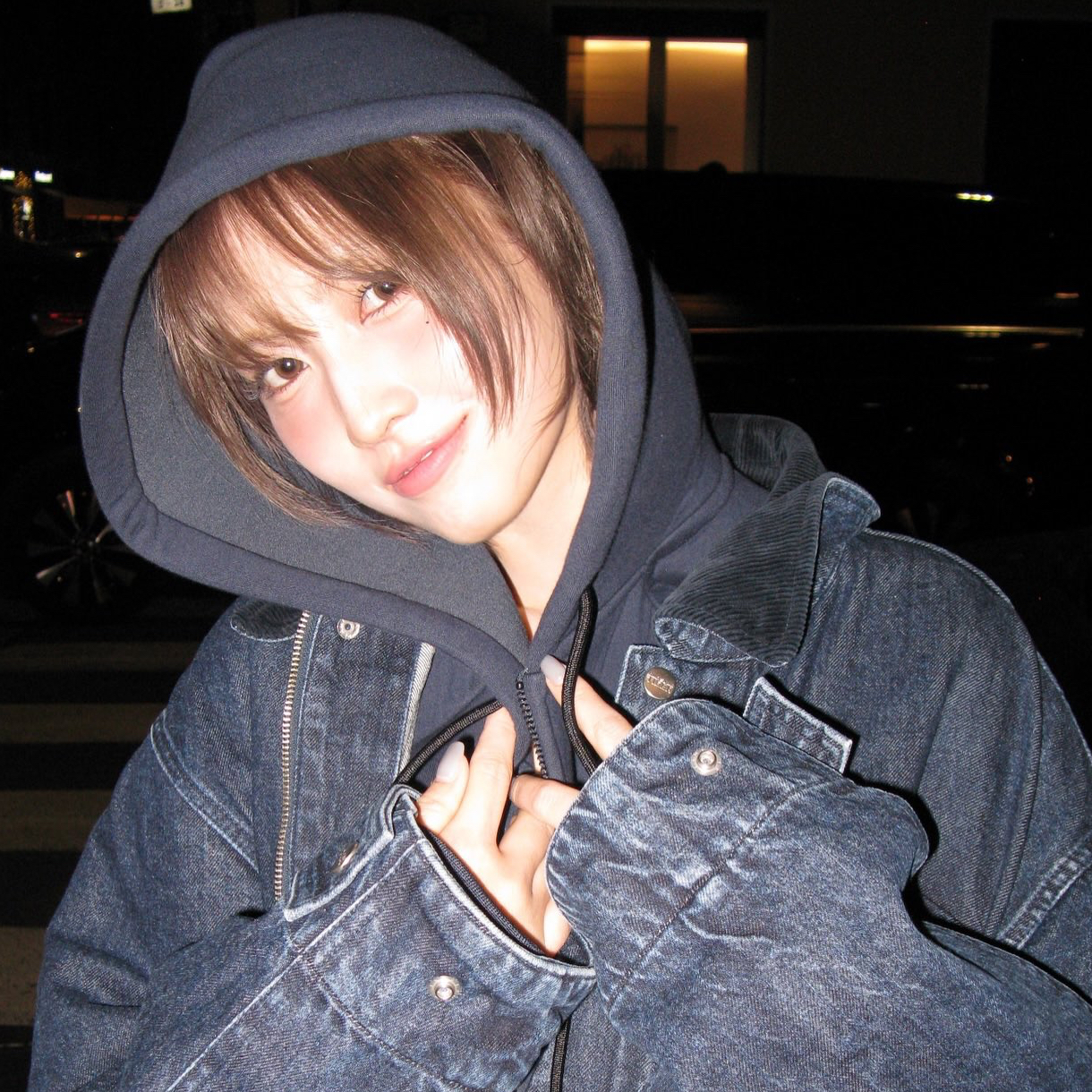 Recent activity shot of Momo (TWICE)