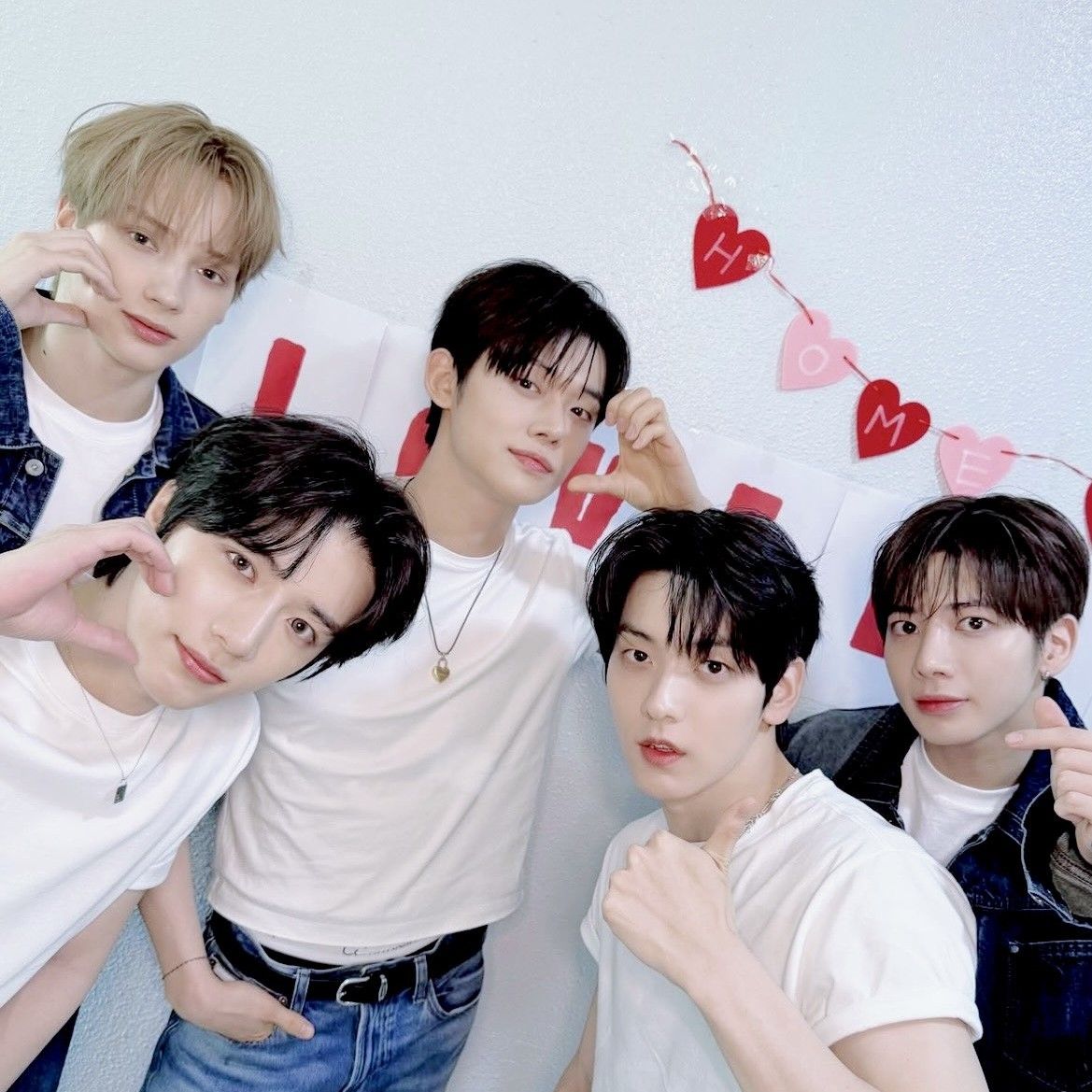 Recent activity shot of TOMORROW X TOGETHER