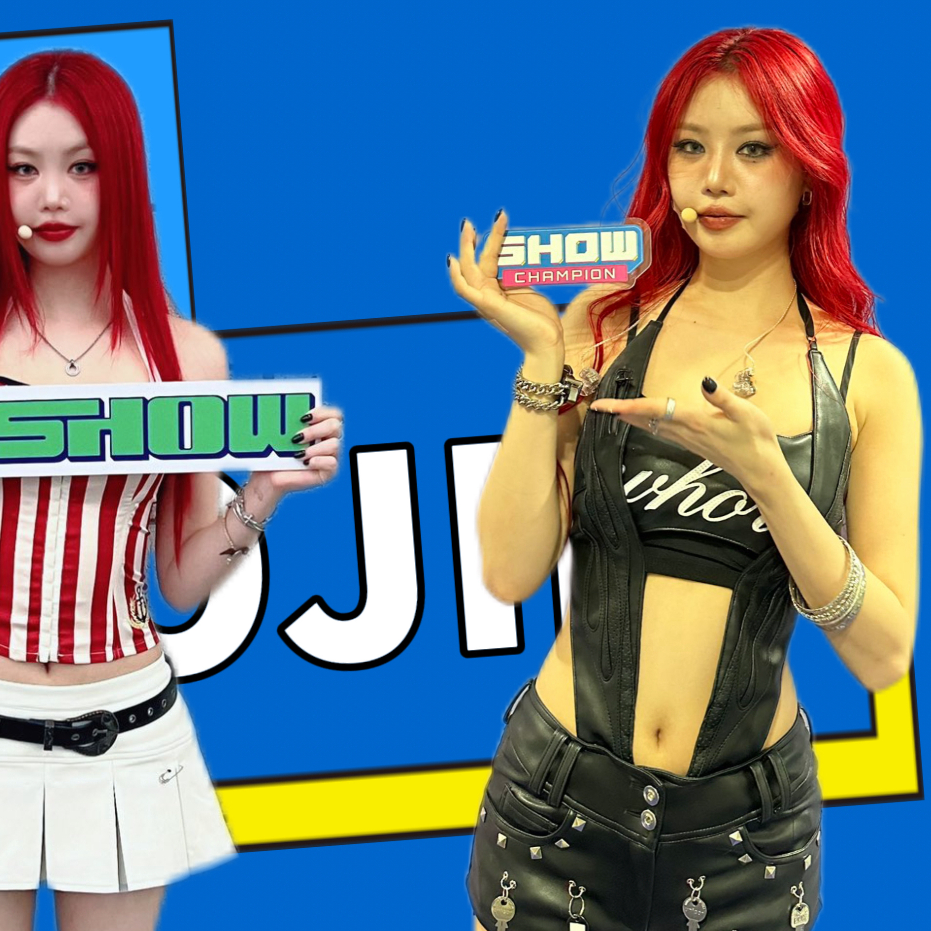 Behind-the-scenes cut of Soojin