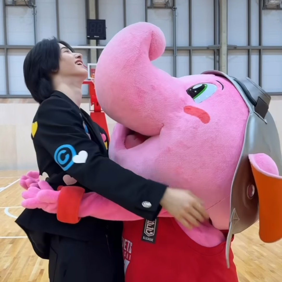 A moment captured by Sato Keigo (JO1)'s fan