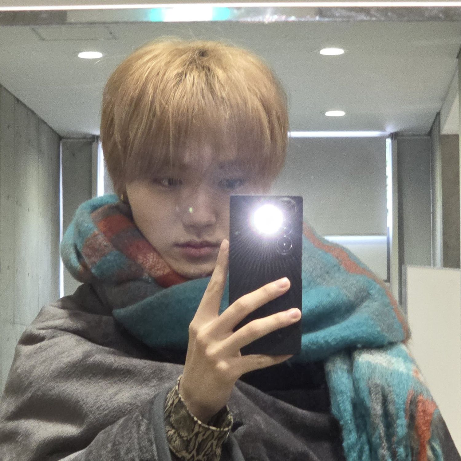 A moment captured by TREASURE's fan