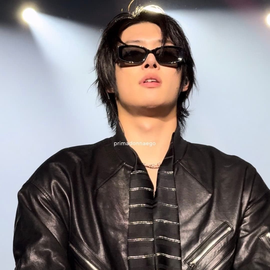 A moment captured by Mingi (ATEEZ)'s fan