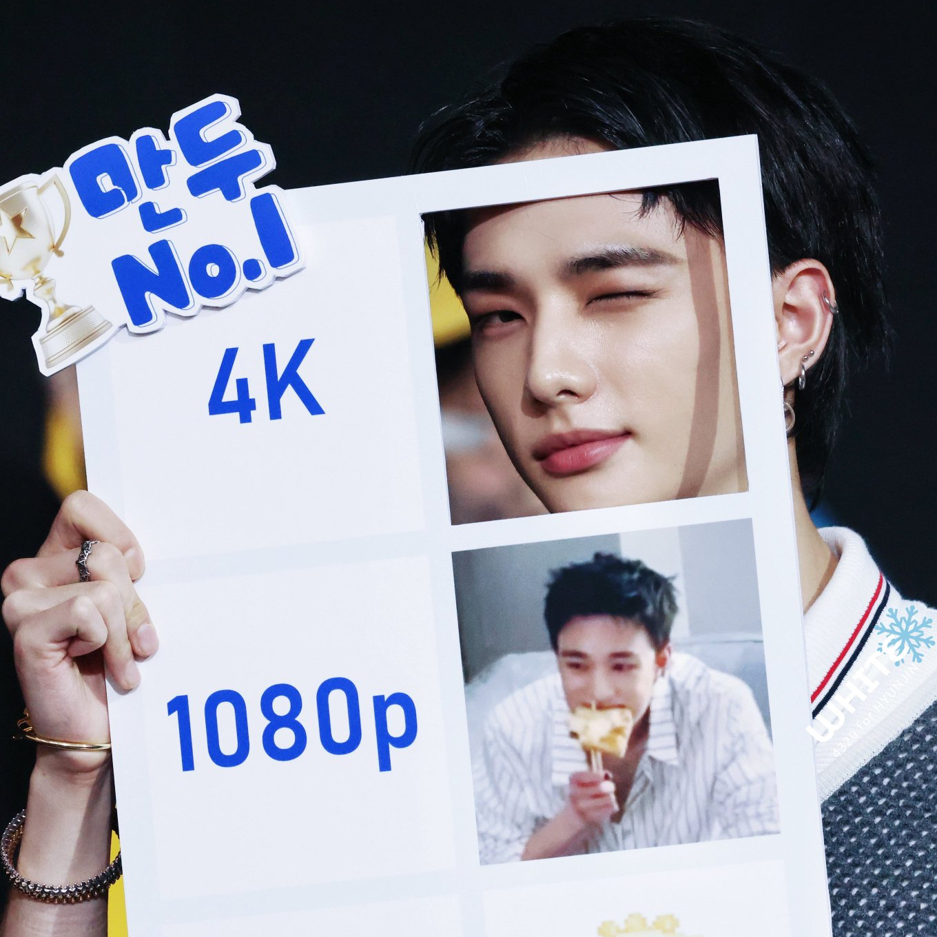 Behind-the-scenes cut of Hyunjin (Stray Kids)