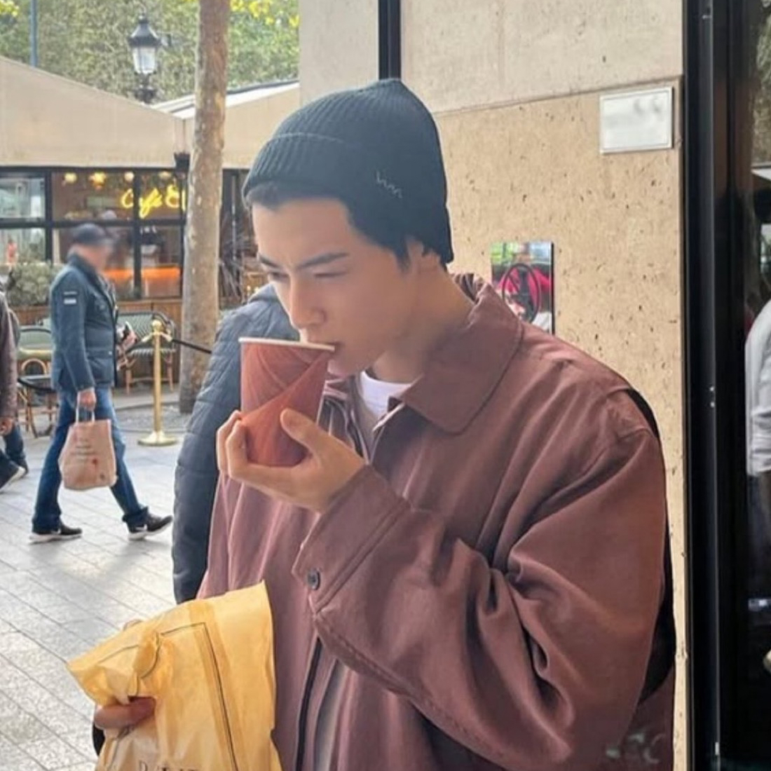 Behind-the-scenes cut of Eunwoo (ASTRO)