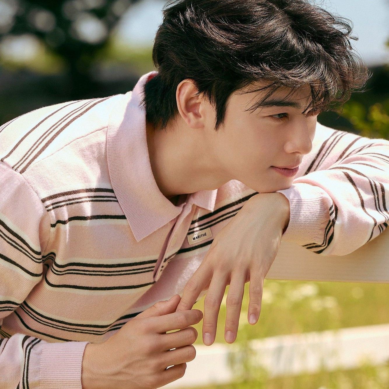 A moment captured by Eunwoo (ASTRO)'s fan