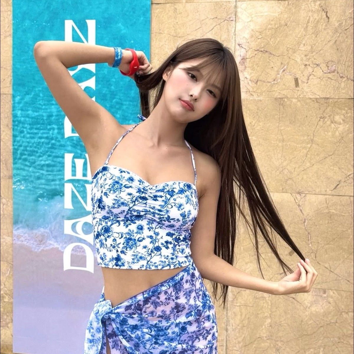 Recent activity shot of Ahin (MOMOLAND)