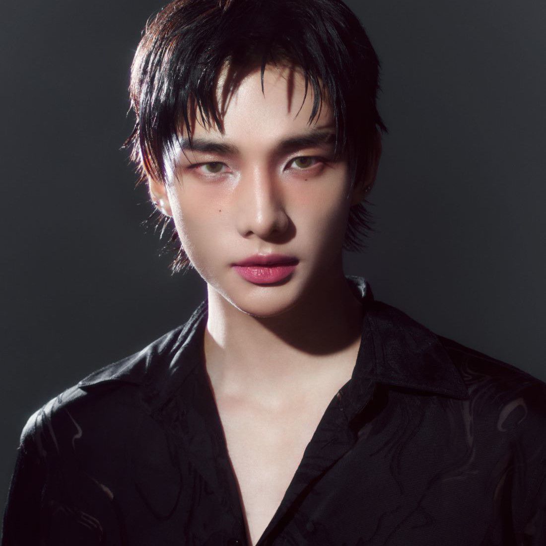 A moment captured by Stray Kids's fan